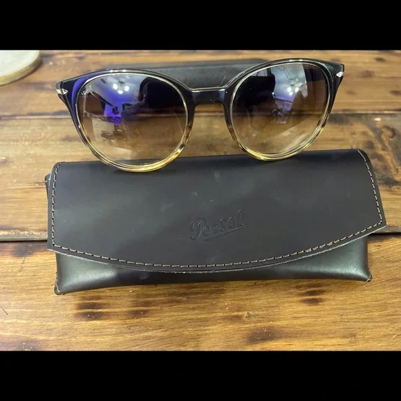 Persol Unisex Sunglasses 3151S Persol 3151S Black - Multifocals.com main image 4